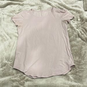 blush lululemon tee